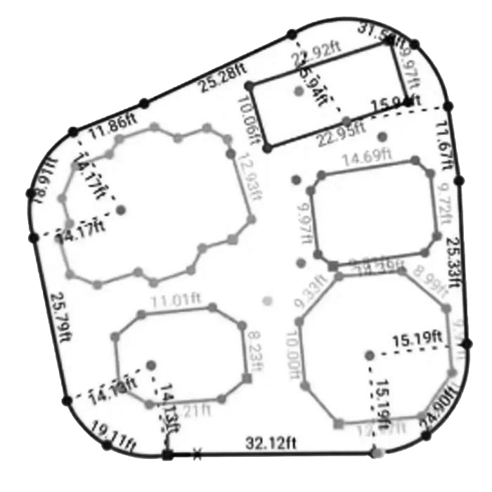 area and perimeter calculation diagram by green team builders